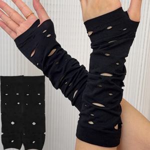 2025년 신상 펀치 글러브, 스파이시 걸스 고딕 펑크 Y2K 할로윈 JK 슬리브, 손목 보호대, 핸드 슬리브