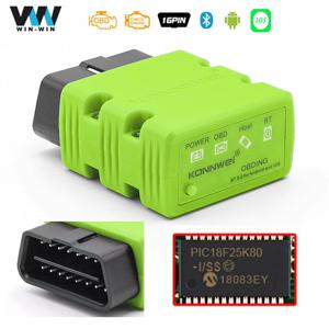 KONNWEI KW902 ELM327 V1.5 블루투스 5.0 OBD2 스캐너 ELM 327 PIC18F25K80 엔진 체크 자동차 스캐너 OBD 2 진단 코드 리더
