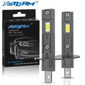 XSTORM H1 LED 자동차 헤드라이트 전구 75W 미니 캔버스 LED 자동차 헤드램프 팬리스 라이트 자동 다이오드 안개등 6500K 화이트