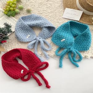 2025년 신상 한국 스타일 니트 울 귀마개 여성용 가을 겨울 따뜻한 다용도 목 보호 스카프 트렌디 귀마개