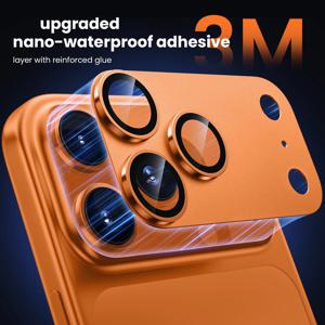 아이폰 17 Pro Max 17Air 카메라 렌즈 보호 필름 강력 흡착 메탈 9H+ 강화유리 카메라 화면 전체 보호 커버
