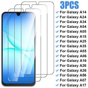 삼성 갤럭시 A14 A54 A53 A13 A33 A34 A52S 5G 화면 보호기에 대 한 3PCS 강화 유리 삼성 A52 A73 A21S A51 A72 유리