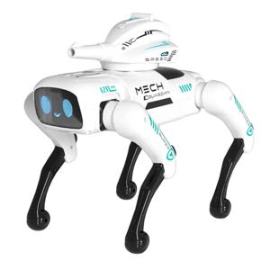 잉지아 18013 스마트 RC 로봇 강아지, 음성 제어 바이오닉 모델, 어린이용 인터랙티브 전자 장난감, 실감나는 움직임과 짖는 소리