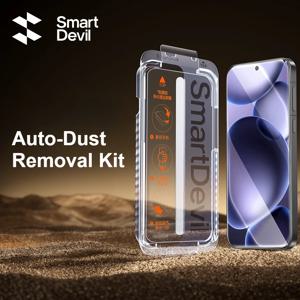 OPPO Find X9 Pro X8s용 SmartDevil 먼지 없는 캐빈 강화 유리 필름 Oppo find X8용 HD 화면 보호기 지문 방지