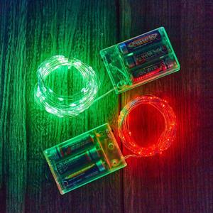 10M 100LED 꽃줄 실버 와이어 빛 문자열 웨딩 갈 랜드 램프 크리스마스 파티 야외 정원 침실 장식 배터리 전원