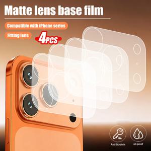 NNBILI 3-5개 HD / 무광 렌즈 섬유 베이스 보호 필름 아이폰 17 프로 맥스 에어 투명 섬유 렌즈 케이스 필름 ﻿