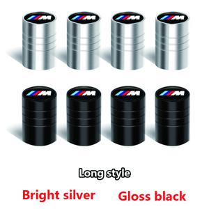 4개 알루미늄 합금 자동차 타이어 밸브 캡 BMW E36 E39 E46 E60 E90 E90 F10 F30 G20 G21 G30 G11 F15 X5 X6 스타일링용