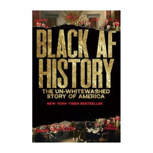 블랙 AF 역사서 아프리카계 미국인 유산 교육용 독서 자료 고대비 커버 내구성 있는 종이