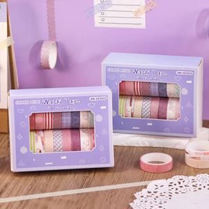 20롤 와시 테이프 세트 심플 얇은 마스킹 테이프 DIY 예술 공예 선물 포장 저널링 스크랩북 라벨링 코딩 데코