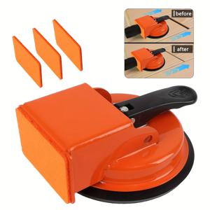 타일 간격 보수용 흡착식 바닥 틈새 수리 도구 세트 (타일 스페이서, 목재/PVC/포세린 바닥용, 3개의 타격 패드 포함)