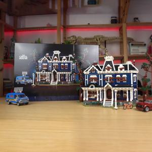 2026년 신제품 2593개 조각 크릴 하우스 블록 키트 11370 호환 어린이 생일 장난감 선물