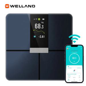 핫세일 스마트 디지털 체중계 디지털 체지방 전자 체중계 블루투스 와이파이 연결