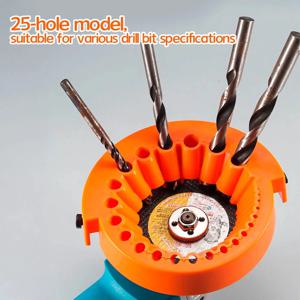 앵글 그라인더용 2-13mm 드릴 비트 샤프너 어태치먼트 – 수동 HSS 및 석공용 비트 연삭 도구, DIY 샤프너용 범용 어댑터