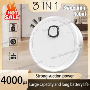 샤오미 3-in-1 스마트 청소 로봇 진공 청소기 4000pa 강력한 흡입력 세척 가능한 걸레 애완동물 털 제거용 하드 플로어 이상적인 가정용 주방용