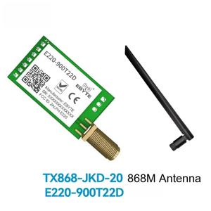LLCC68 LoRa 868MHz 915MHz 무선 모듈 22dBm 장거리 5km CDSENET E220-900T22D SMA-K UART RSSI 송신기 수신기 DIP