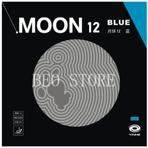 YINHE Moon 12 블루 탁구 고무 Galaxy Pips-In 오리지널 YINHE 탁구 고무
