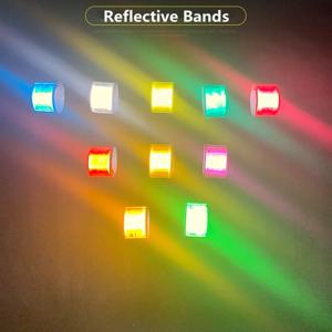 반사 밴드 성인 어린이 야간 보안 보호 러닝 사이클링 안전 팔찌 반사판 손목 밴드 완장