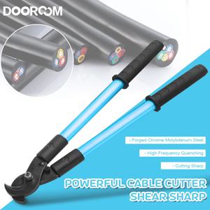 DOOROOM 절연 케이블 절단 와이어 가위, 스트리핑 플라이어, 연선 플라이어, 수동 절단, 전기기사 특수 와이어 브레이커
