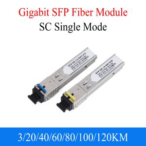 1 쌍 기가비트 파이버 SFP 모듈 1000M SC 1.25G 1310nm/1550nm 단일 모드 A + B 파이버 모듈 Cisco Mikrotik 이더넷 스위치에 적합
