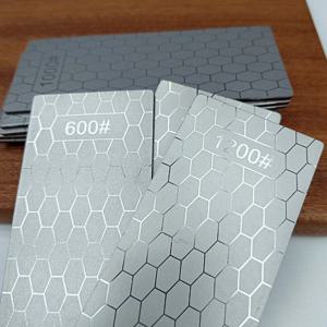 1pc 전문 다이아몬드 칼 샤프닝 스톤 240 # -3000 #   칼갈이 초박형 벌집 표면 연삭석 도구