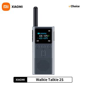 Xiaomi 워키 토키 2S 업그레이드 버전 초경량 초박형 지원 Bluetooth 헤드셋 연결 초장기 대기 실외