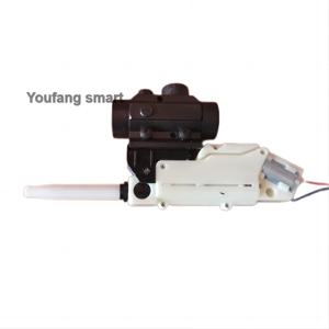 멀티 DOF 레이저 헤드 건 및 워터 기어박스 RC 탱크 전차 프로그래머블 로봇 암 로봇 카 전기 총알 전투기 DIY 키트