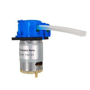 12V NKP 소형 자체 프라이밍 미니 순환 마이크로 펌핑 연동 펌프 5W 실리콘 튜브