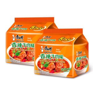 [공식수입인증정품] 캉스푸 향라우육향 중국식품 봉지라면 104g, 10개