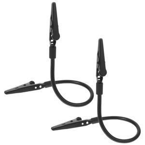 2pcs 더블 엔드 악어 클립 사진 홀더 악어 클램프 메모 그림 클립