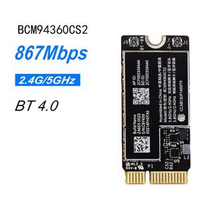 블루투스 무선 와이파이 카드 모듈, BCM94360CS2, A1465, 13 인치, A1466, 802.11ac