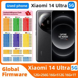 샤오미 14 울트라 글로벌 버전 스마트폰, 16GB, 512GB, 120Hz, 6.73 인치 AMOLED 스냅드래곤 8 세대 3 라이카 카메라, 50MP, 90W 하이퍼차지