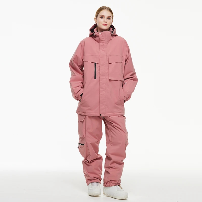 남녀 스키 의류, 스키 재킷 및 바지, 스노보드 스노우 세트 세트, 겨울 야외 스포츠 세트