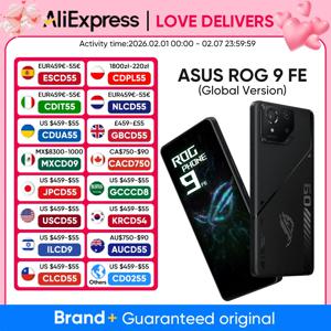 【재고 있음】ROG Phone 9 FE 5G 게이밍 폰 스냅드래곤 8 Gen 3 6.78'' 185Hz E-스포츠 E6 AMOLED 디스플레이 50MP 카메라 5500mAh