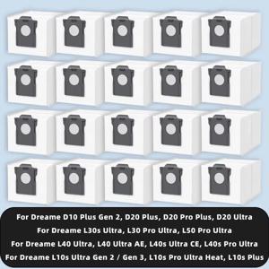 더스트 백 호환 Dreame D10 Plus Gen 2, D20 Ultra / Pro Plus, L10s Ultra Gen 2 / Gen 3, L10s Pro Ultra Heat, L10s Plus, L40 Ultra AE, L40s Ultra CE, L30s L40 Ultra, L30 L40s L50 Pro Ultra