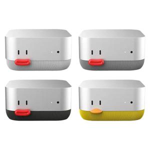 전원 버튼 포함 Apple Mac Mini M4 냉각 베이스 브래킷 전면 크리에이티브 귀여운 3D 인쇄용 귀여운 만화 오리 베이스 브래킷