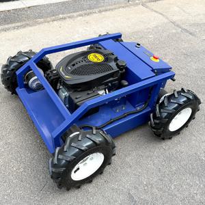 맞춤형 잔디 깎는 기계 RC 경사면 잔디 깎는 기계 트랙형 전지형 원격 제어 로봇 잡초 제거 기계