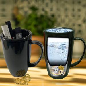 휴대용 이중 안전 물병, 숨겨진 수납공간, 비밀 키, 약통, 병 보관 케이스 (여행/야외용)