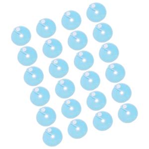 24pcs 수유 지원 패드 부드러운 재사용 가능한 G 튜브 액세서리 아기 배꼽 패드 모유 수유 면화 용품 스카이 블루