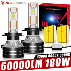 K5C H7 LED 헤드라이트 캔버스 4300K 6000K 8000K H4 H1 H11 H8 880 881 H27 9007 9008 H13 H9 9005 HB3 9006 HB4 9012 HIR2 CSP 자동차 램프