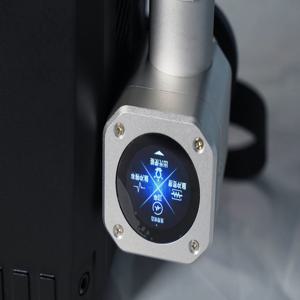 사용자 친화적인 백팩 펄스 레이저 클리닝 키트 200W 휴대용 고글 및 DIY 자동차 매니아를 위한 팁 목재 재도장 울타리 관리