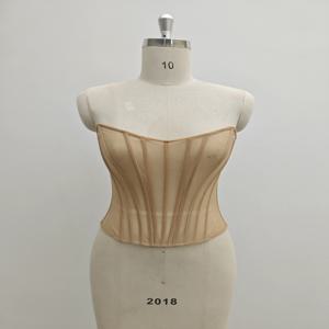 맞춤 제작 로얄 뮤즈 웨딩 드레스 코르셋 여성용 브라이덜 보디스 (다수의 본, 레이스업 백)