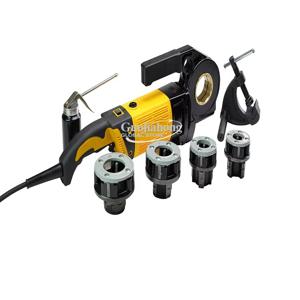 핫세일 SQ30A 휴대용 파이프 나사 절삭기 철관 라쳇 1/2인치 1 1/4인치 라인 파이프 설치 현장용