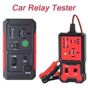 자동차 릴레이 전압 테스터 범용 12V 자동차 전자 릴레이 테스터 표시등 배터리 검사기 RV 트럭 트레일러용