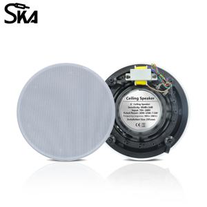 방진 동축 천장 스피커 6.5인치 패시브 매립형 천장 벽 스피커 오디오 사운드 시스템 실내 스테이션 시네마용