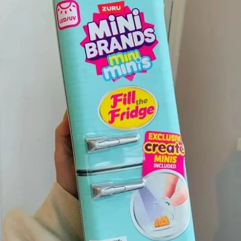 볼 미니 냉장고 음식 블라인드 박스 세트 놀이 가능한 아기 집 장면 장난감 선물 유행 수집용 미니어처 장난감 재고 있음