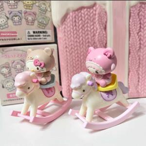 신제품 입고 쿠로미 트로이안 블라인드 박스 파차 강아지 피규어 귀여운 데스크탑 장식 인형 생일 서프라이즈 선물