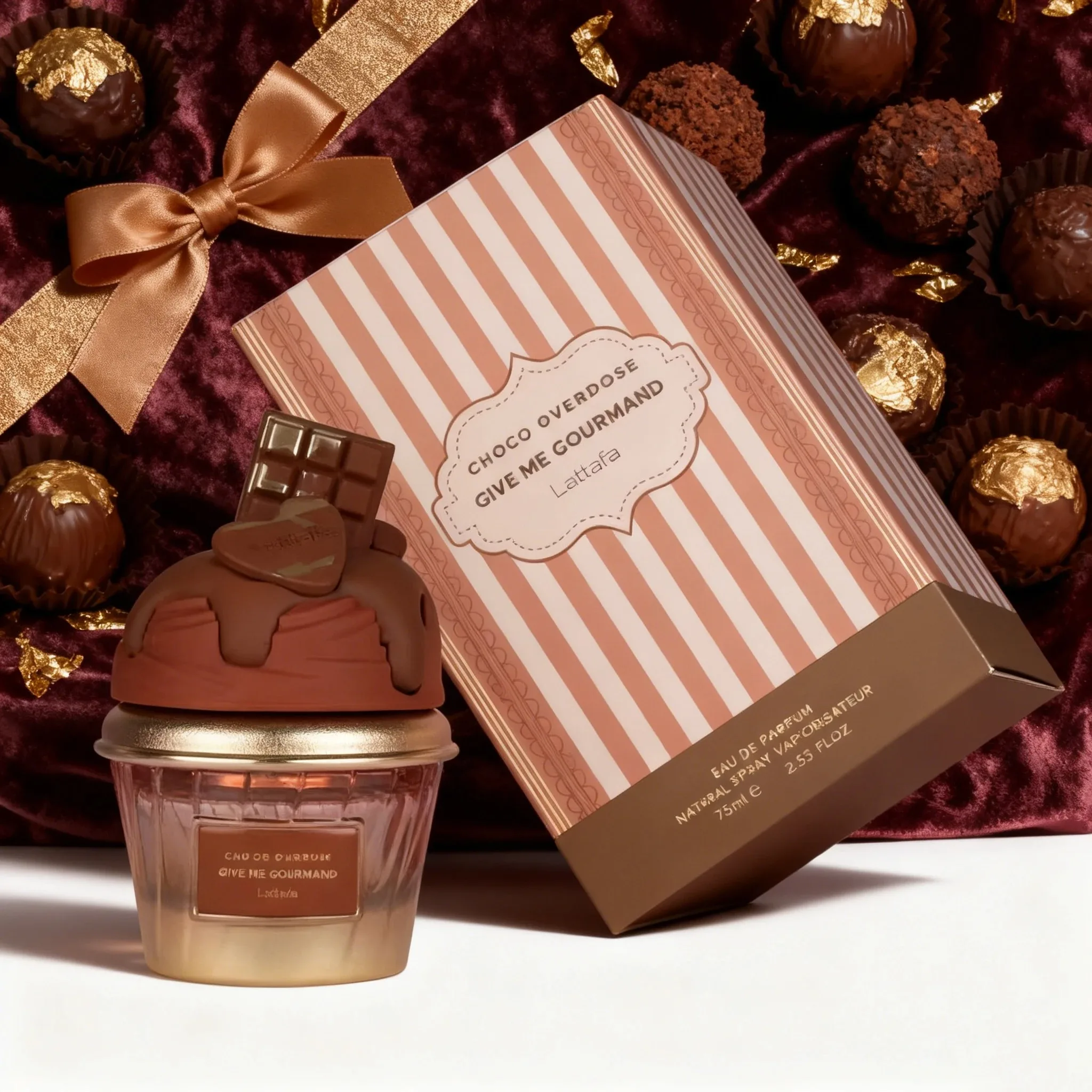 75ml 여성용 오 드 퍼퓸, 오래 지속되는 플로럴 프루티 구르망 향수, 달콤하고 크리미한 바닐라 향, 맛있고 우아하며 매력적인 아로마