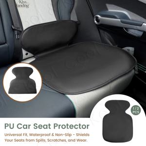 카시트 보호 패드, 어린이 안전 시트용 방수 및 긁힘 방지 커버 - 전체 커버리지 보호