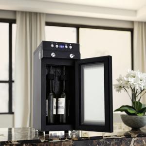 XIYING SC-2P 좋은 가격의 전기 디스플레이 자동 와인 쿨러 2병 와인 디스펜서