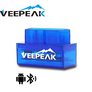 안드로이드용 Veepeak 미니 블루투스 OBD2 스캐너, 자동차 OBD II 진단 도구 엔진 경고등 코드 리더